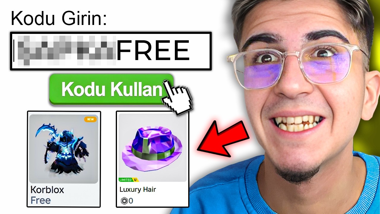 ROBLOX YENİ BEDAVA EŞYA KODLARI!!🔥🤩 *Kimse Bilmiyor*