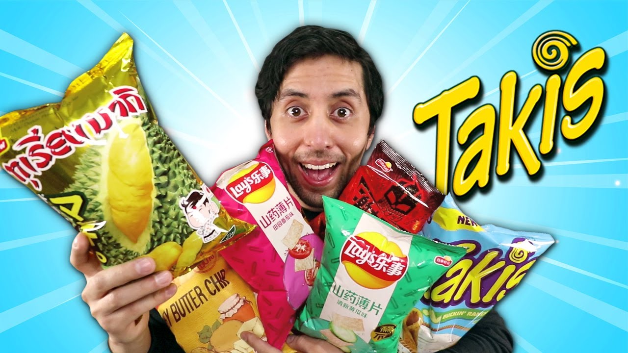 Probamos las PAPITAS más RARAS y EXOTICAS del Mundo!!!
