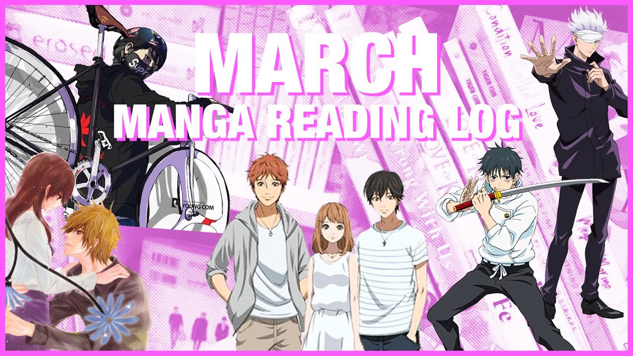 March Manga Reads 105+ volumes | My Monthly Reading Log 📚