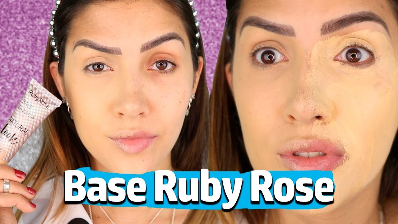 RESENHA da NOVA BASE RUBY ROSE | NATURAL LOOK