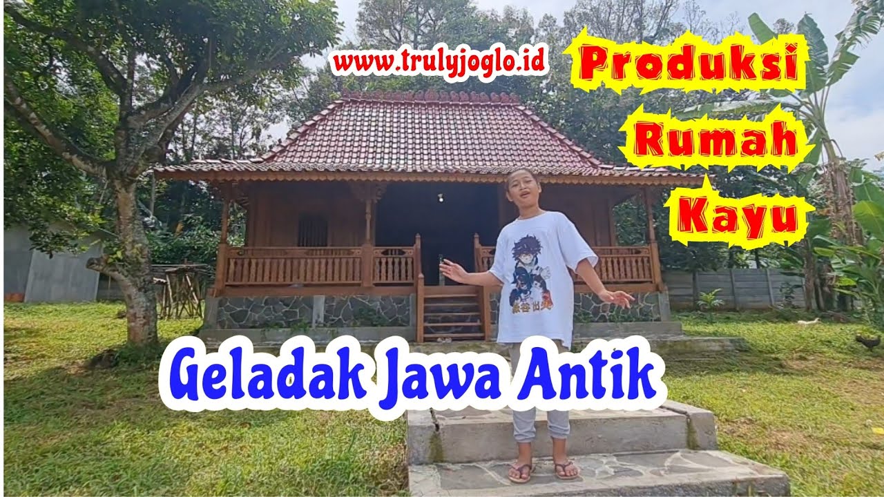 Proses Produksi Rumah Kayu Geladak Jawa Antik ukuran 835x830cm sampe Hasil Jadi by Truly Joglo Kudus