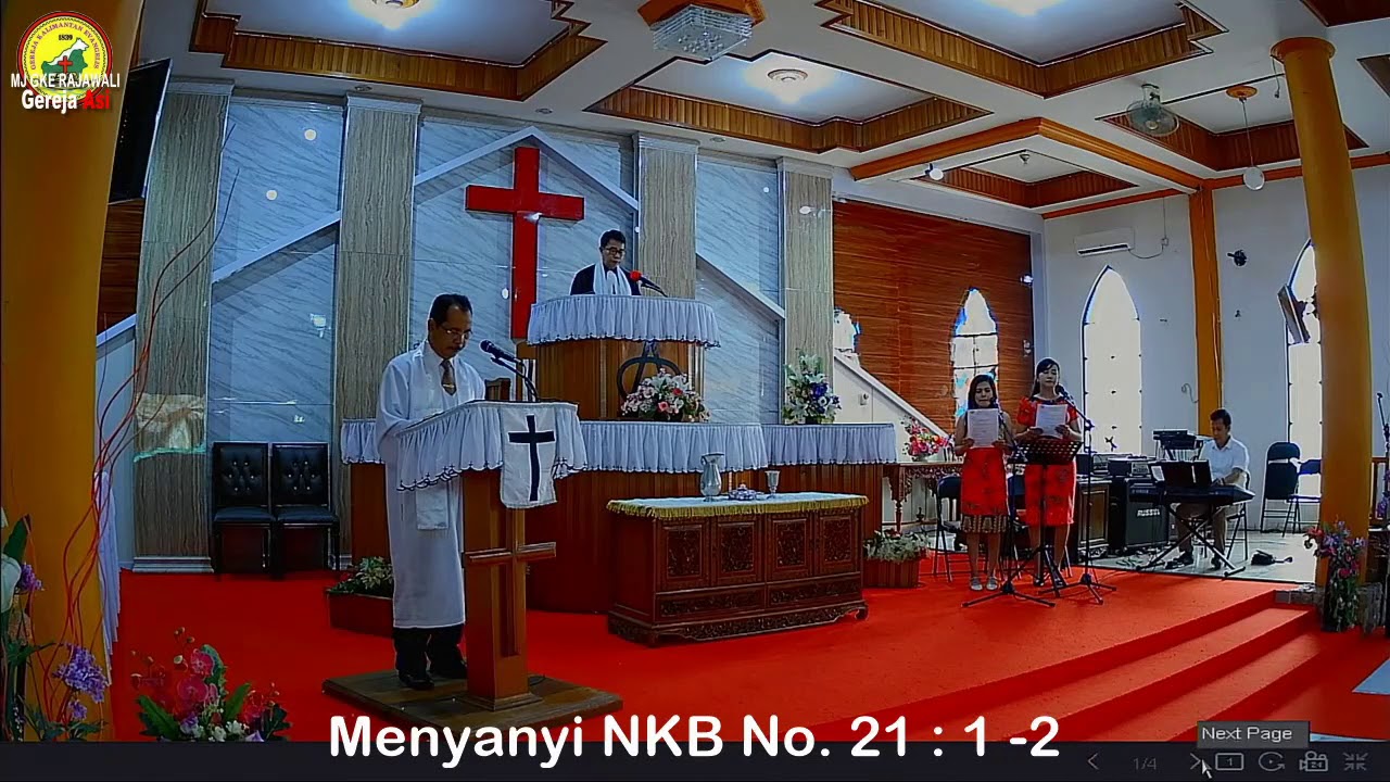 LIVE STREAMING KEBAKTIAN ONLINE MINGGU, MJ GKE RAJAWALI-GEREJA ASI PALANGKA RAYA, 26 APRIL 2020
