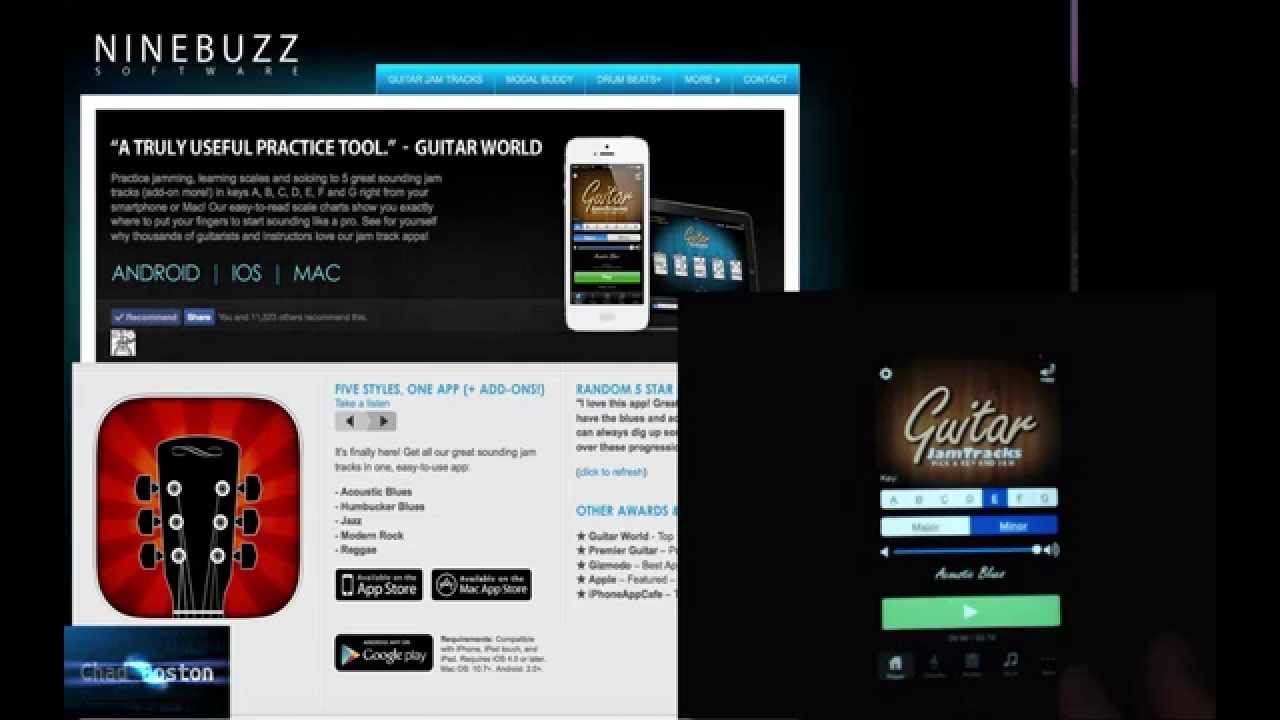 NINEBUZZ Software - Jam Tracks - Drum Beats - Lick Master Review