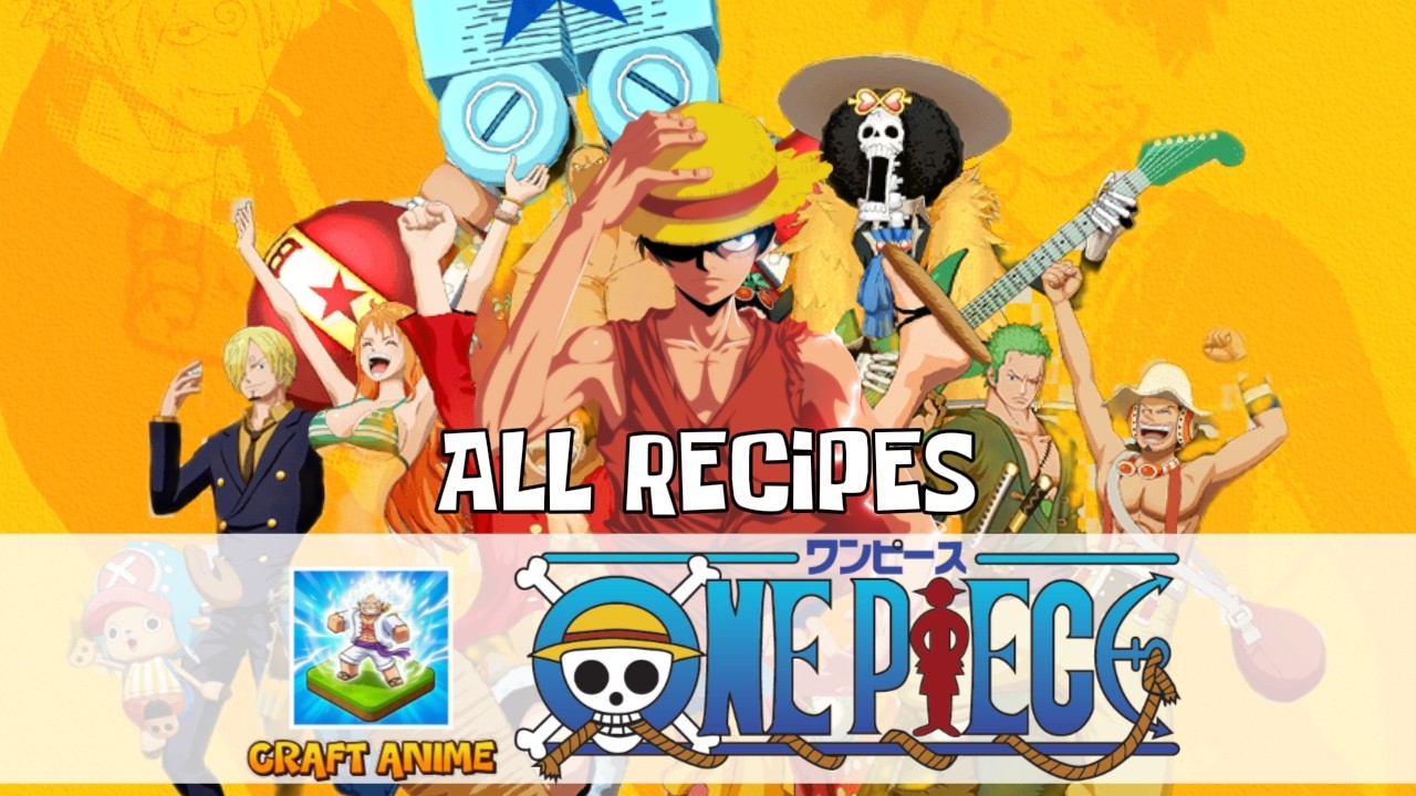 Как создать ВСЕХ персонажей One Piece в Craft Anime Roblox