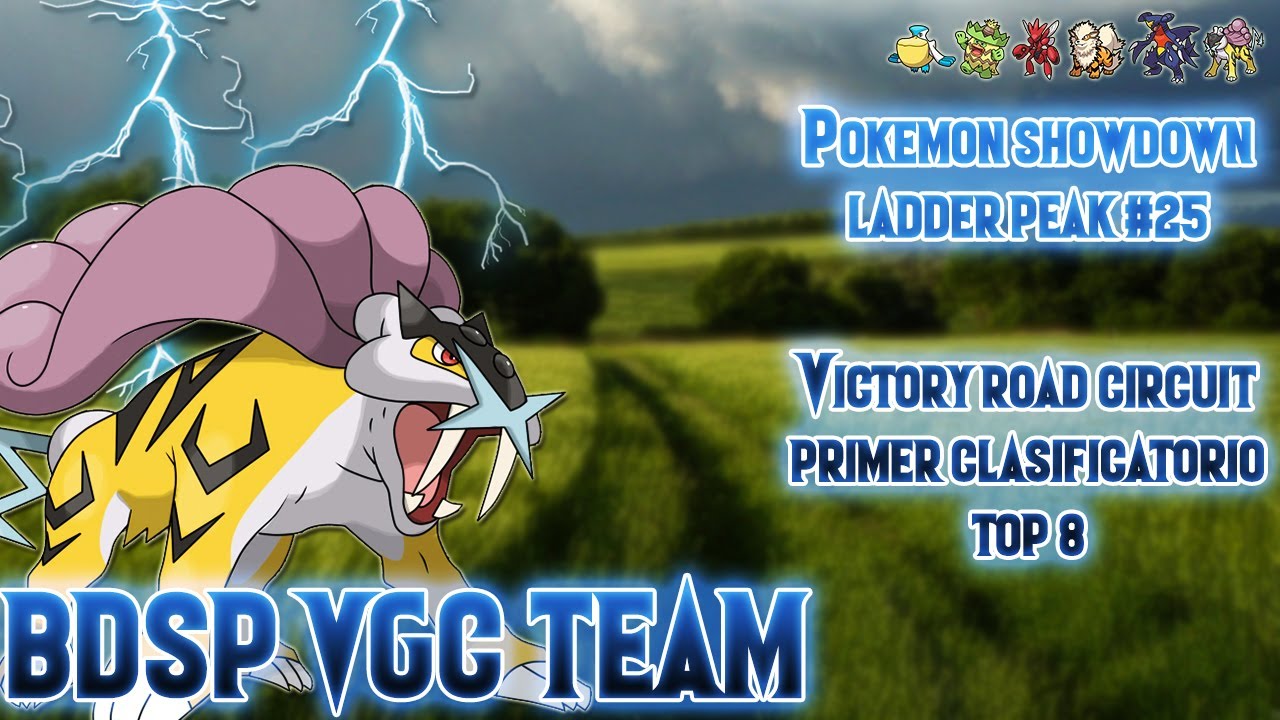 ⛈️RAIKOU Y LUDICOLO BAJO LA LLUVIA | ANALISIS DE MI EQUIPO DE BDSP VGC | EN ESPAÑOL⛈️