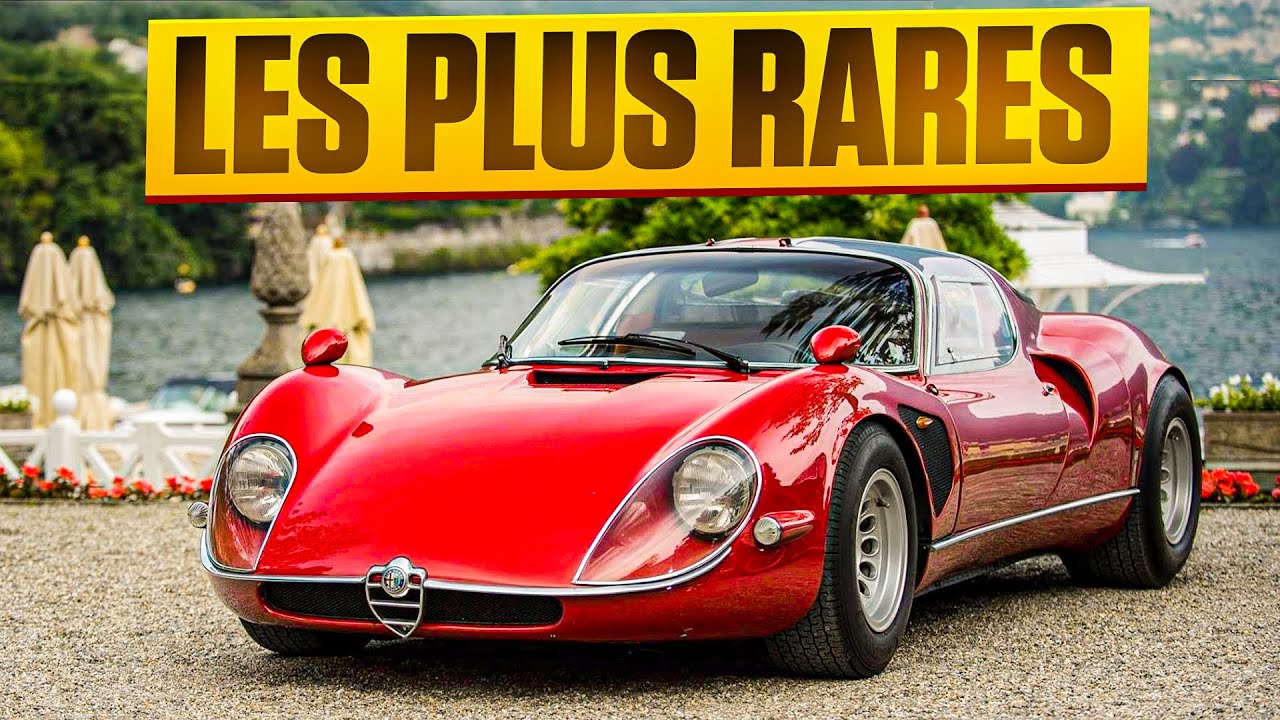 Les 10 Voitures Italiennes les plus rares de l'histoire