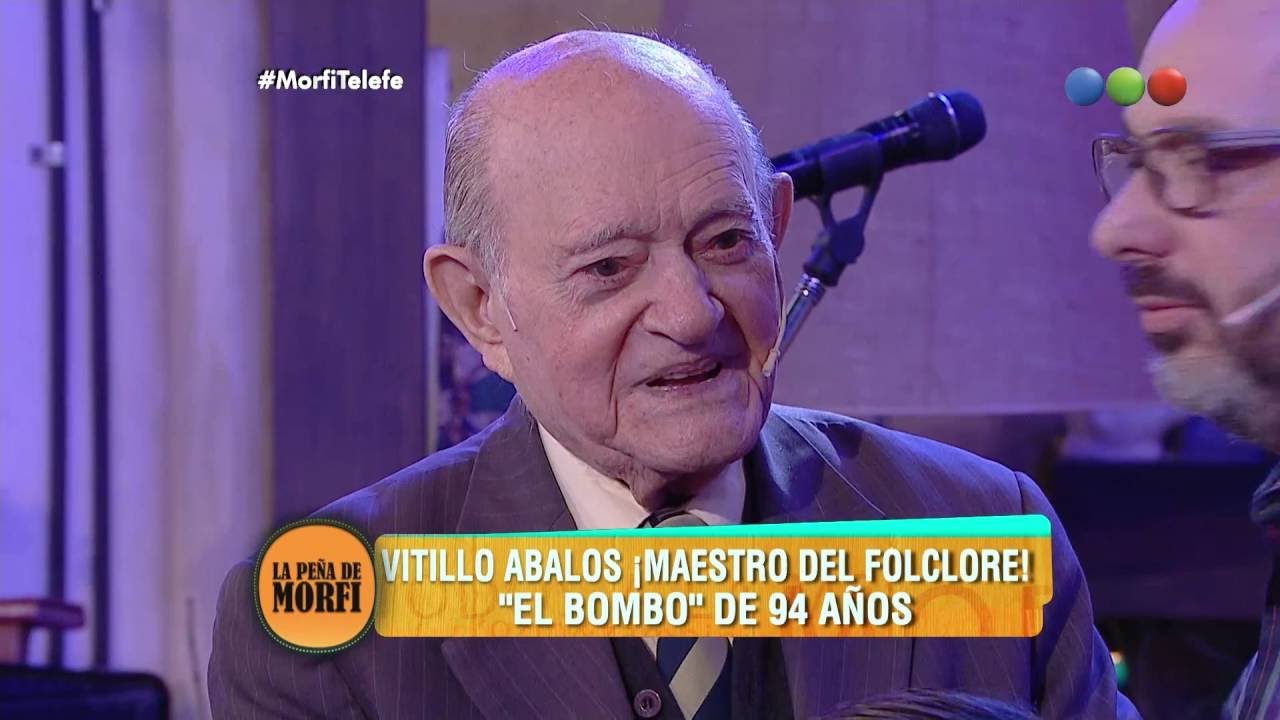 ¡El maestro del folclore en vivo: Vitillo Ábalos! - La Peña de Morfi