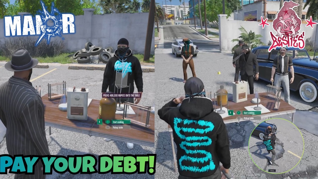Besties Come to Grove To Collect Their Debt From Manor | NOPIXEL 4.0 GTA RP