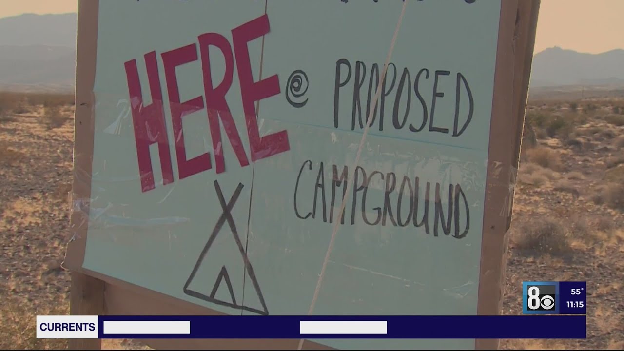 Southwest Las Vegas valley community pushes back on potential campsite