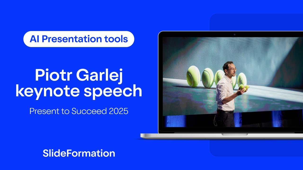 Piotr Garlej Keynote Speech | Clips from Present to Succeed 2025 Conference | Epic Fails with AI