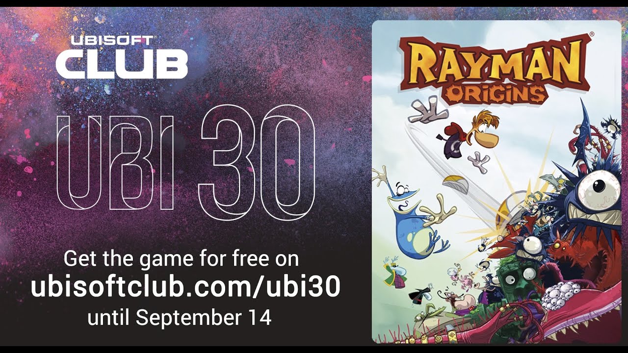 Ubi30 Giveaway - Rayman Origins