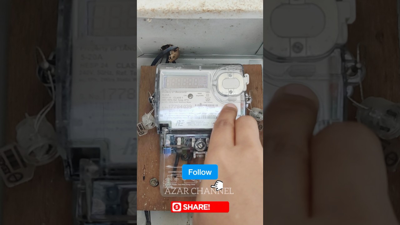 Reduce Electrical bill Trick 🤯 #azarchannel #bill #electrical