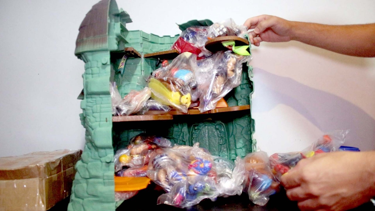 UNBOXING GIGANTE DE BONECOS HE-MAN ORIGINS E MASTERVERSE
