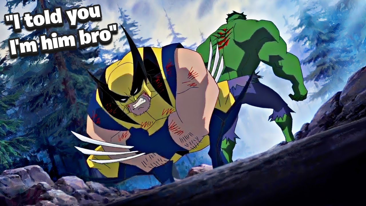 When HULK and WOLVERINE threw STRAIGHT HANDS in their squabble