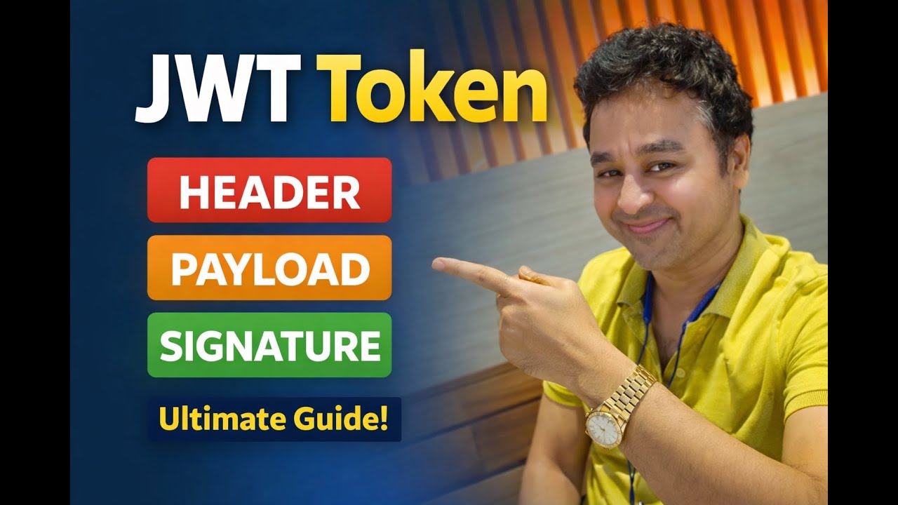 JWT Token Explained in Depth | Header, Payload, Signature | HS256 | .NET & Web API Interview Guide