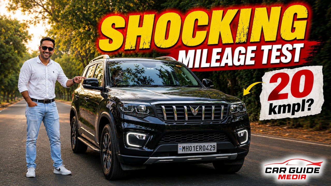 Mahindra Scorpio N 2026 Mileage Test 🔥 Shocking 20KMPL ❓ Scorpio N Facelift Coming Soon 🤯