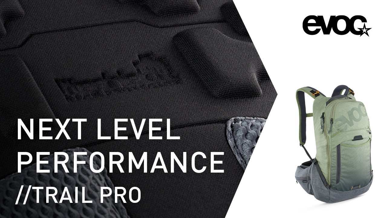 TRAIL PRO - high-end performance and next level protection mountainbike backpack // EVOC PRODUCTS