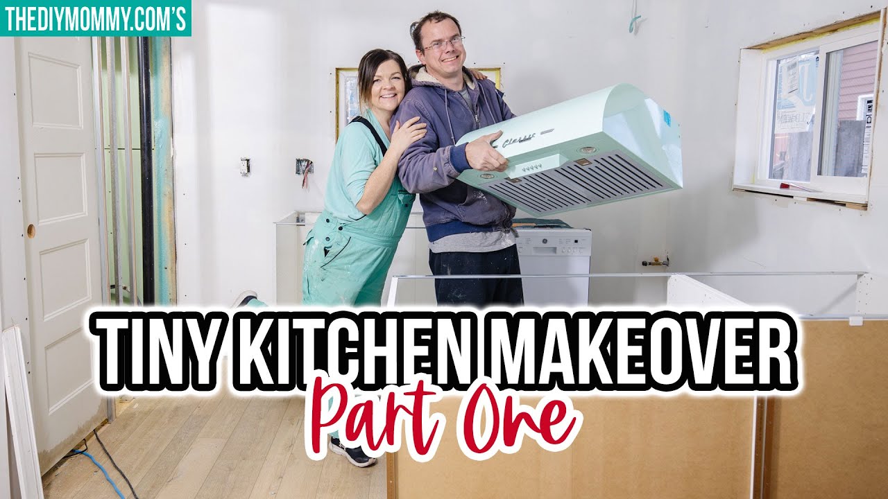 63 sq ft SMALL KITCHEN MAKEOVER | Part 1: The DESIGN! | Tiny Cabin Airbnb Renovation