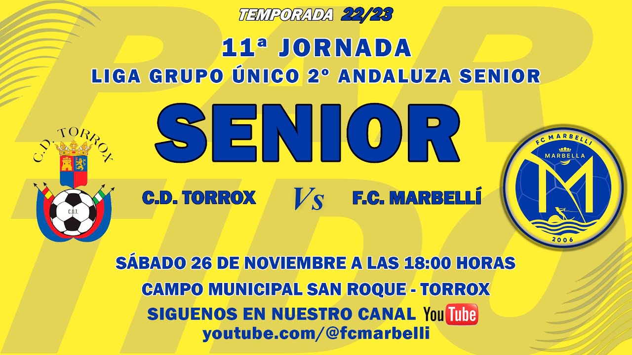 11ª Jornada Senior FC Marbellí