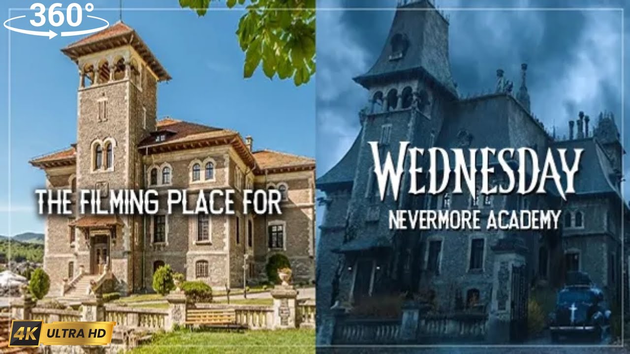 Explore Cantacuzino Palace in 360 VR | Busteni, Romania | Nevermore Academy Tour