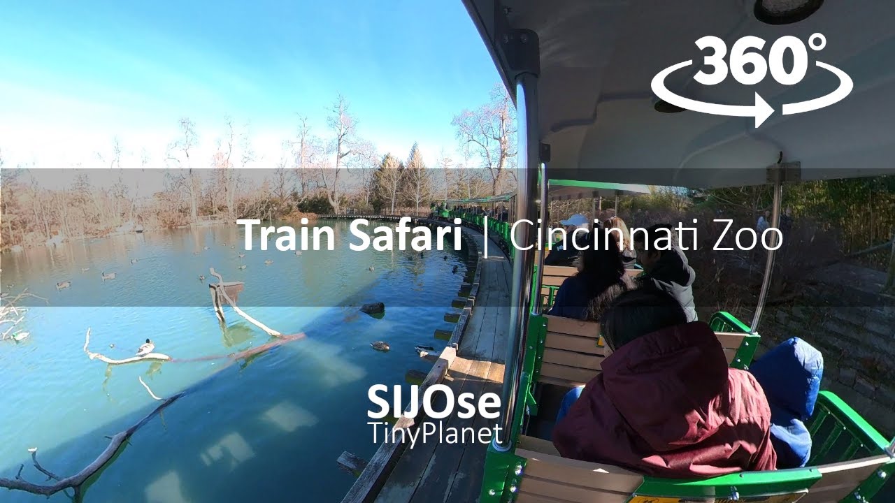 Safari Train - Cincinnati Zoo & Botanical Garden | 360 Video