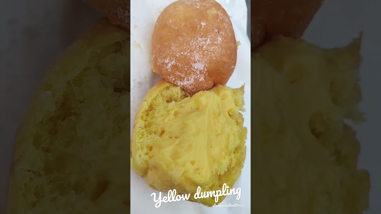 yellow dumpling