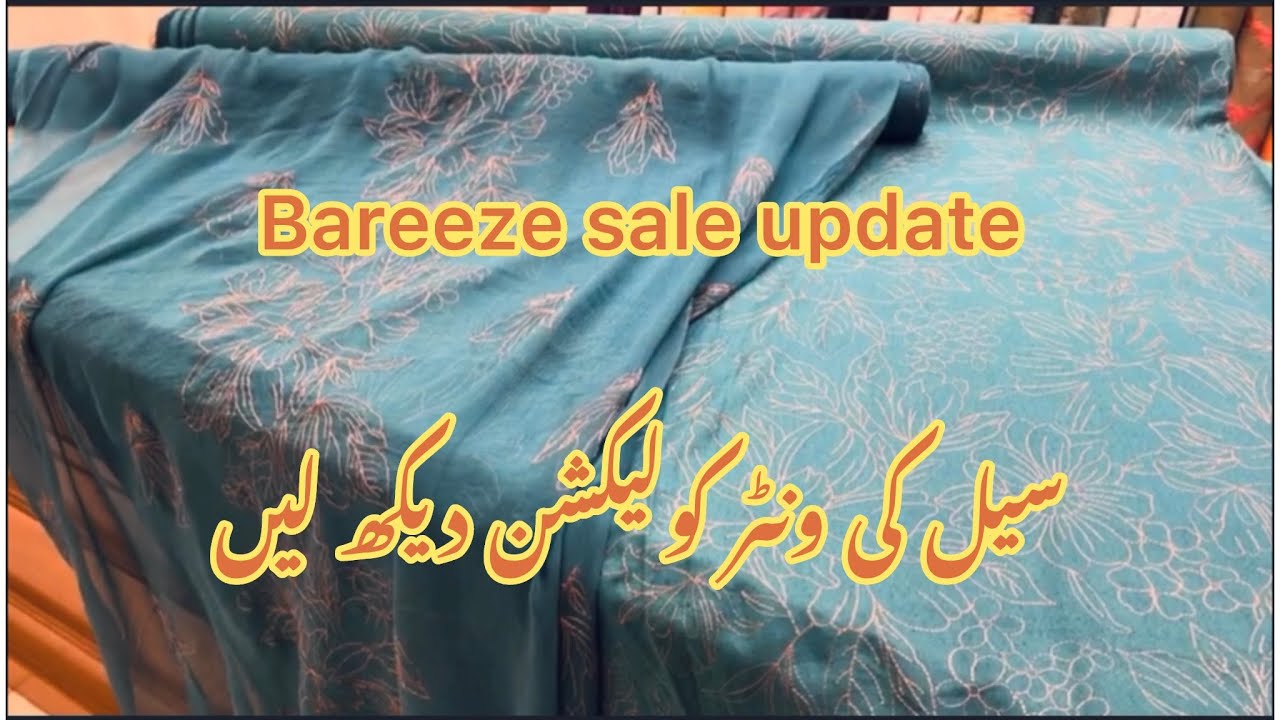 Bareeze winter sale update/bareeze sale/ bareeze karandi collection/#bareeze #bareezesale 