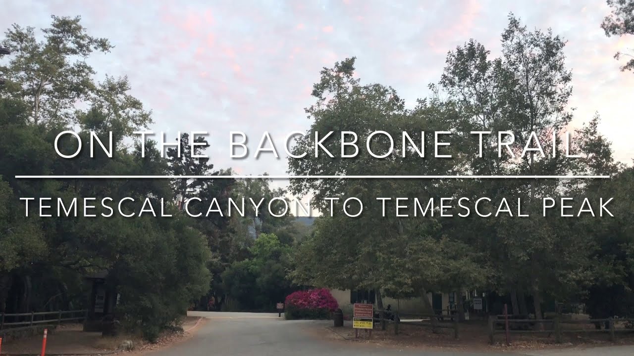 On the Backbone Trail ... Temescal Canyon to Temescal Peak