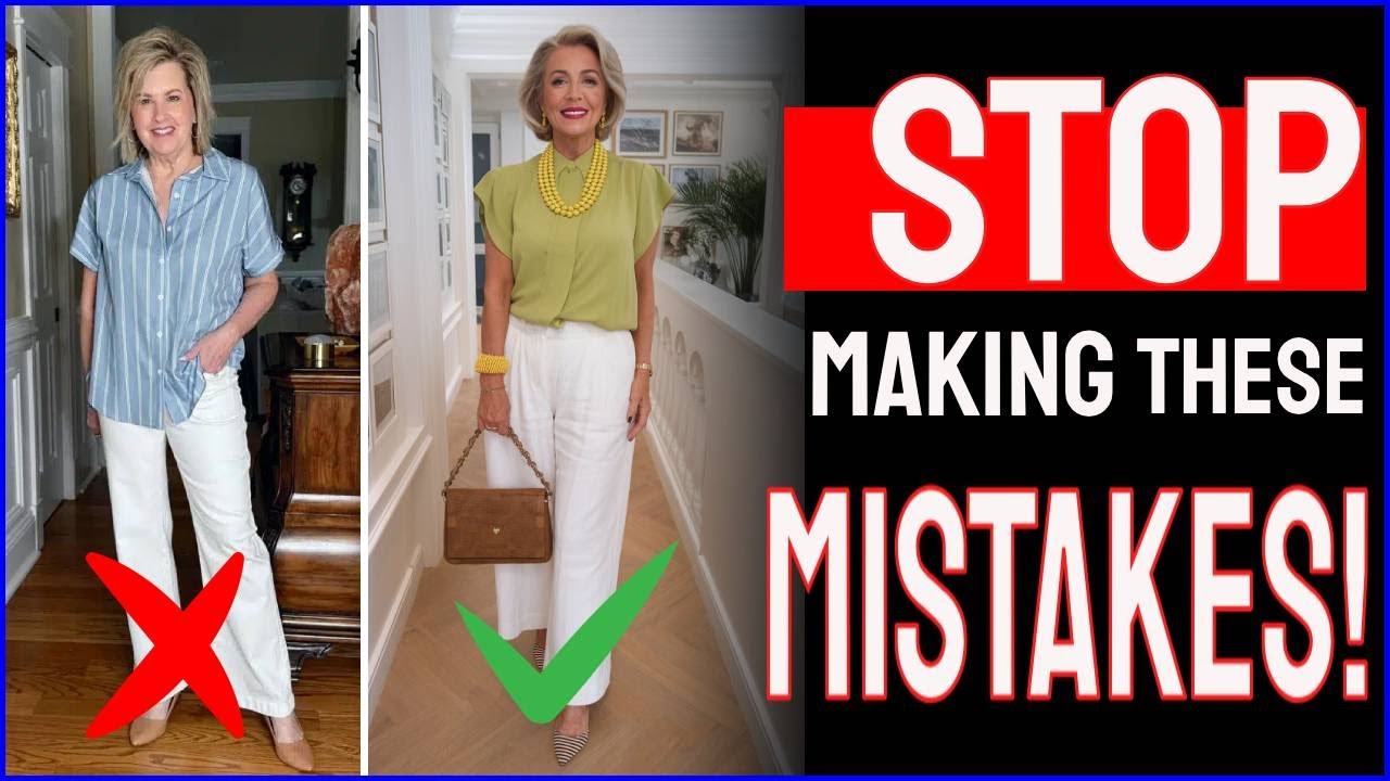The WIDE LEG PANTS Mistake Every 50+ Woman Makes (and how to fix it)