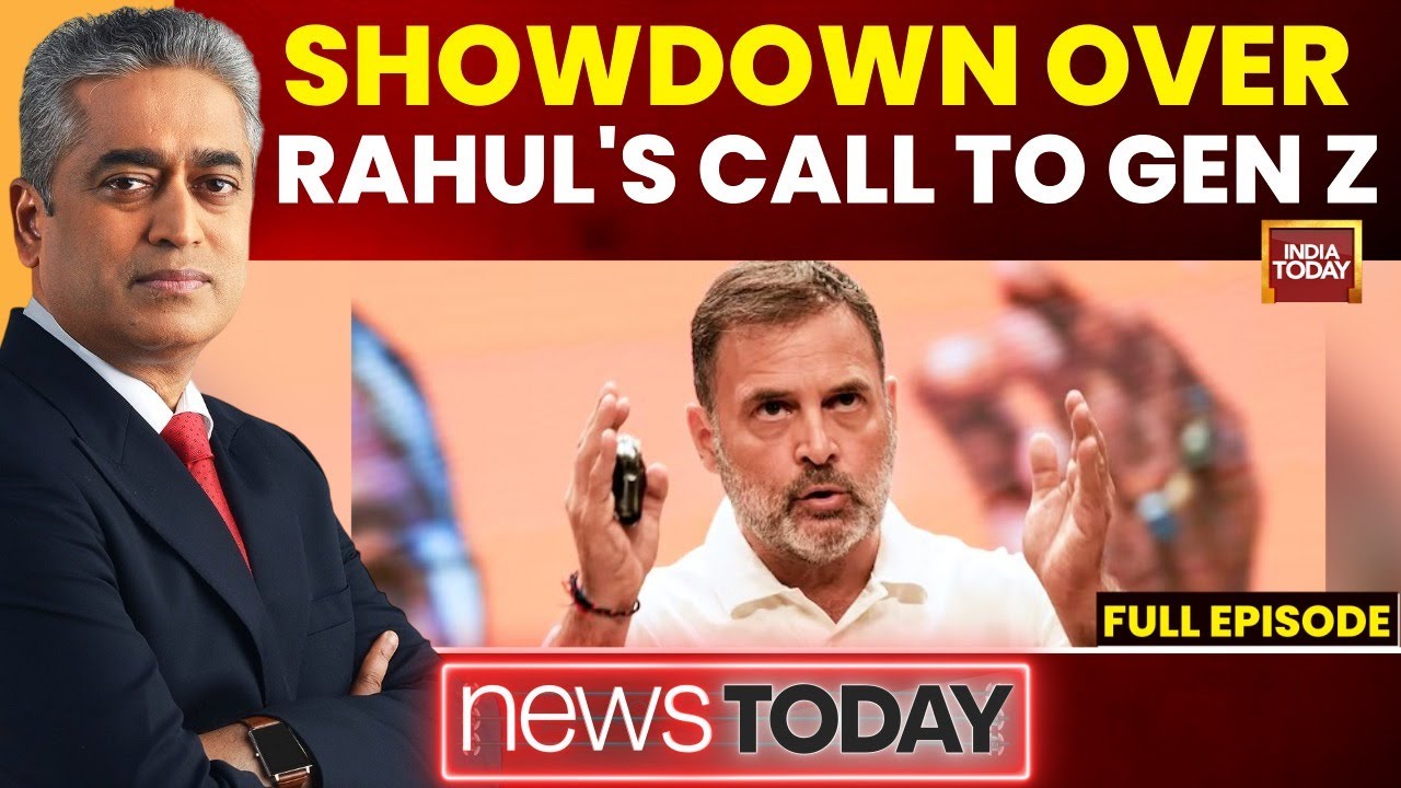 NewsToday With Rajdeep Sardesai: Rahul Gandhi's Gen Z Call | Goa Activist Assault Case