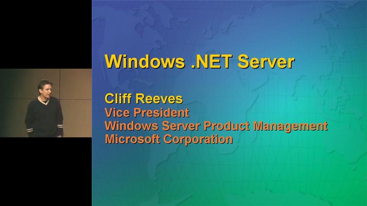 Win.NET Airlift - Windows .NET Server - Cliff Reeves - 2002/02