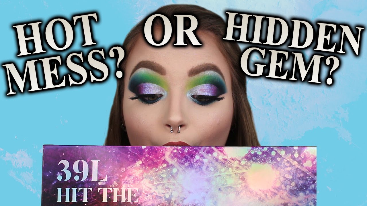 Wait What?! MORPE 39L HIT THE LIGHTS PALETTE REVIEW AND TUTORIAL