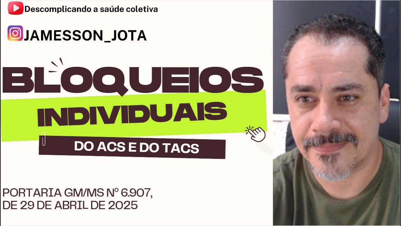 BLOQUEIOS DOS ACS E TACS