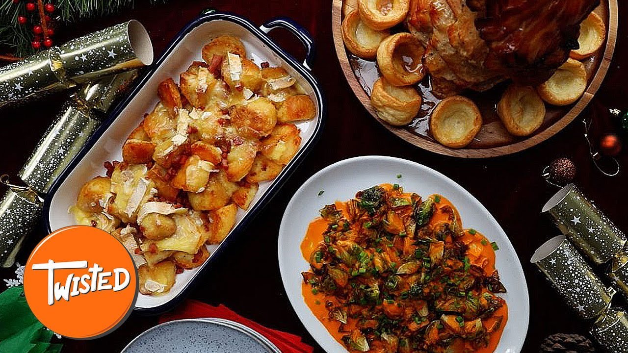 How To Make A Twisted Christmas Dinner | Christmas Recipes | Twisted