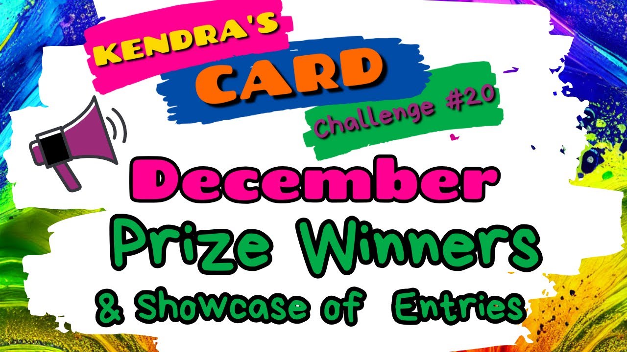 Объявление победителей конкурса #KendrasCardChallenge20 и декабрьская демонстрация работ #KCC21