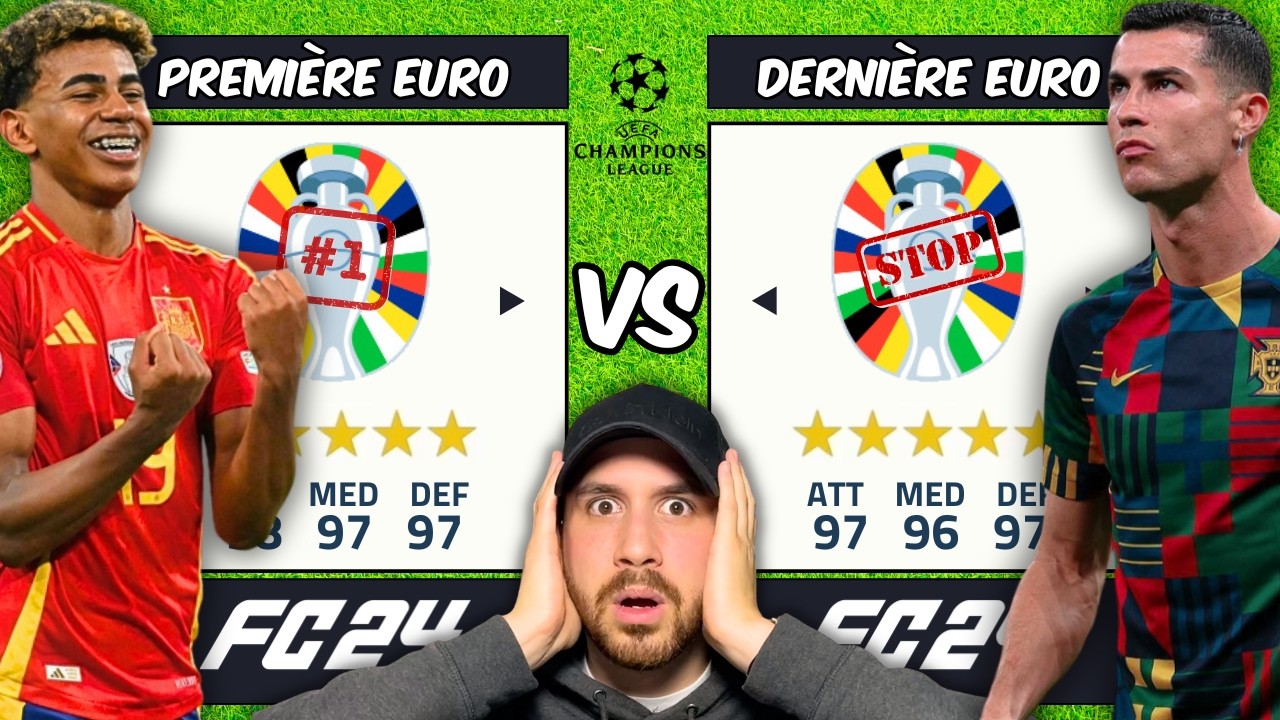 PREMIÈRE vs DERNIÈRE COUPE D'EUROPE sur FC 24