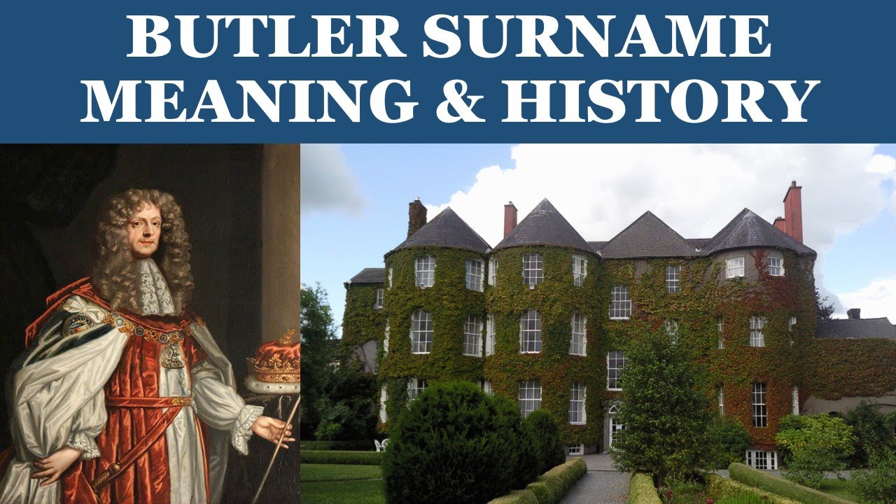 Butler Surname History
