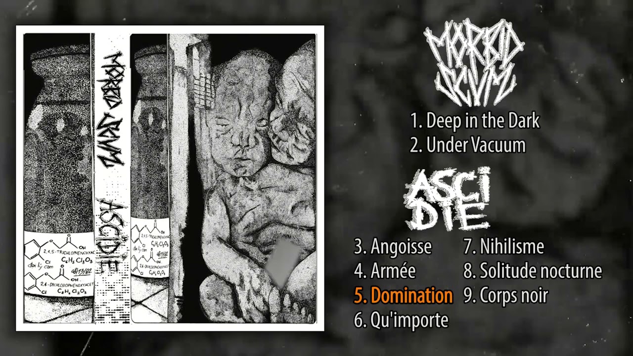 Morbid Scum/ Ascidie - split CS FULL ALBUM (2019 - Stenchcore / D-Beat)