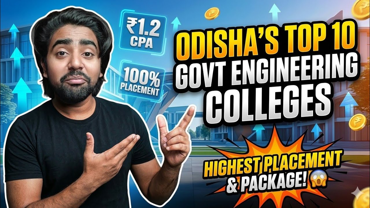 Top 10 government engineering colleges in odisha with highest package and placement ranking