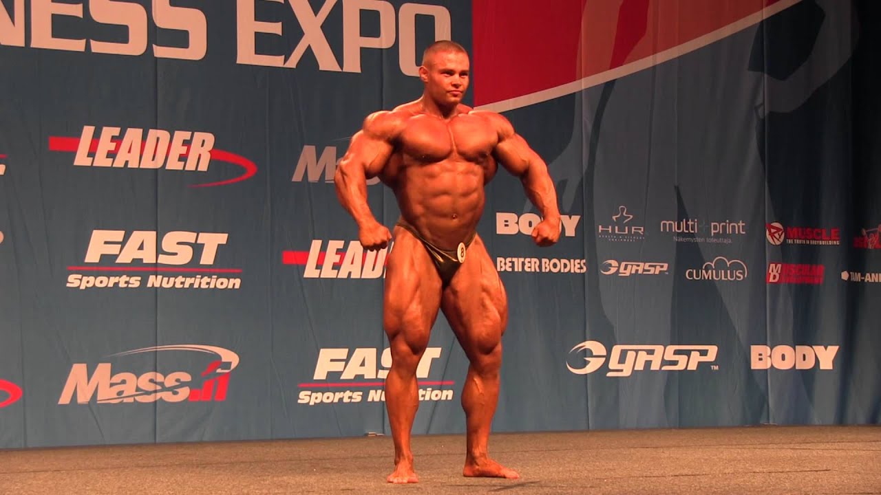 Alexey Lesukov - Posing at Nordic Pro 2013