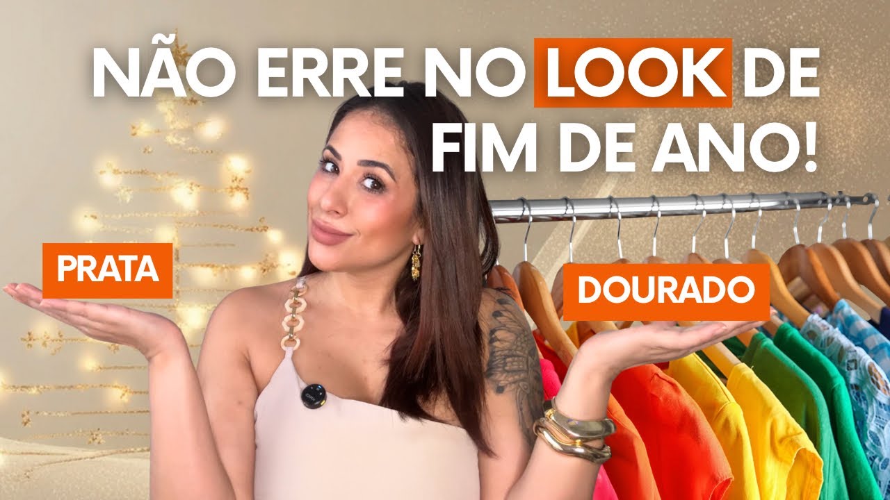 COMO COMBINAR OS ACESSÓRIOS COM A COR DA ROUPA DE NATAL E ANO NOVO! 🥂✨