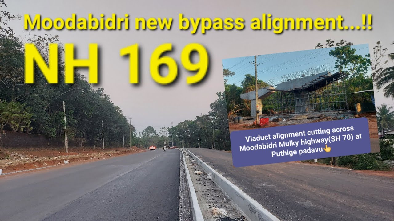 Moodabidri 4 lane bypass | New alignment | NH 169 | Latest update🤘