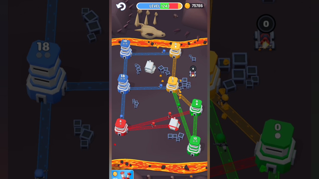 Tower war gameplay ⚔️✨ 