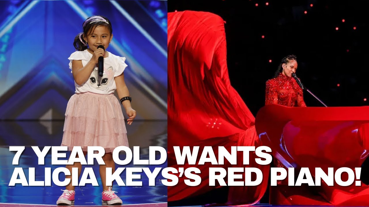 7-year-old Zoë Erianna sounded out “If I Ain’t Got You” by Alicia Keys after the Super Bowl halftime