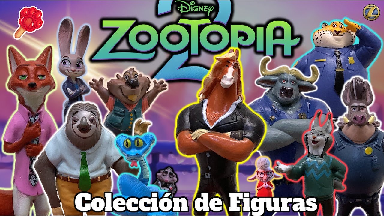 Zootopia 2 - Colección de Figuras 