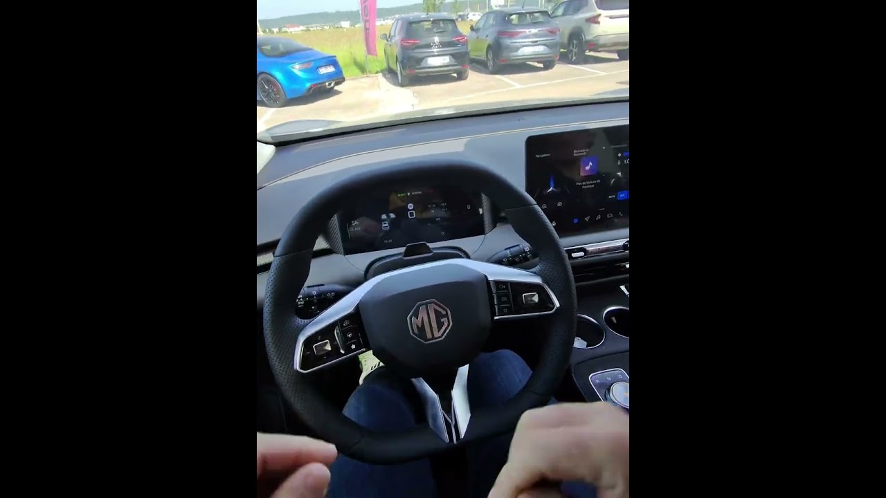 🎥 Essai MG S5 chez MG Pontarlier !