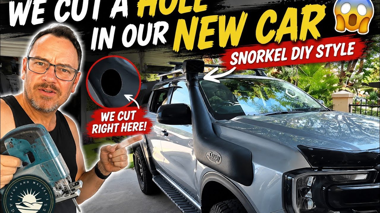 DIY Safari Snorkel Install on Our Ranger – Full Step-by-Step