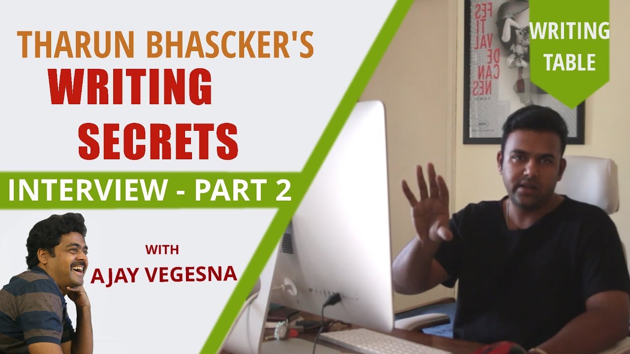 Writing Secrets of Tharun Bhascker - Home Tour with Writer Ajay Vegesna | Bommalaata | S1:E5