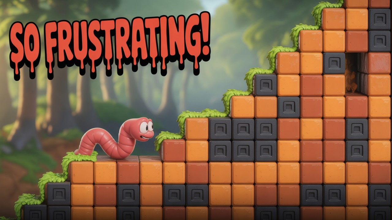 Greedy Worm Levels 72-78 Apple Collection Challenge