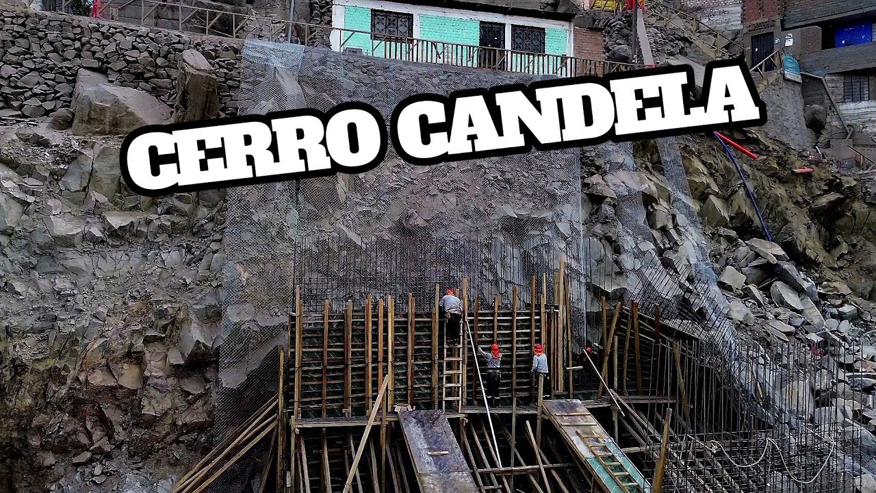 ⚠️ Deslizamiento no frena las obras en Cerro Candela – Ya terminaron veredas y escaleras